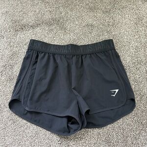 Gymshark Black Athletic Shorts Lightweight Breathable